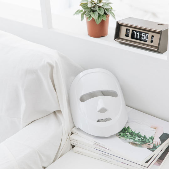 Eco Face Platinum LED Mask (Pearl White)